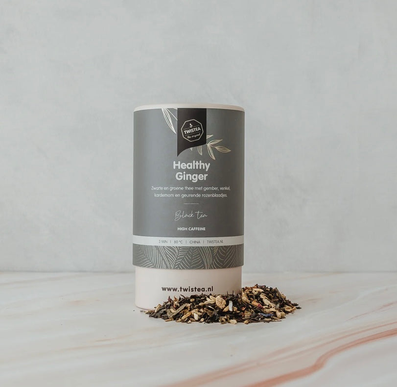 Healthy ginger bewaarkoker