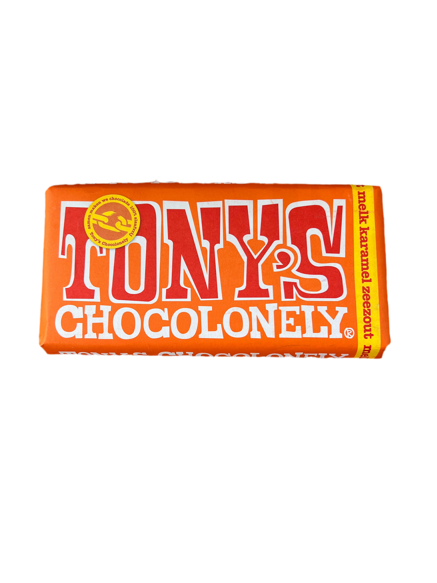 Tony’s Chocolonely karamel zeezout