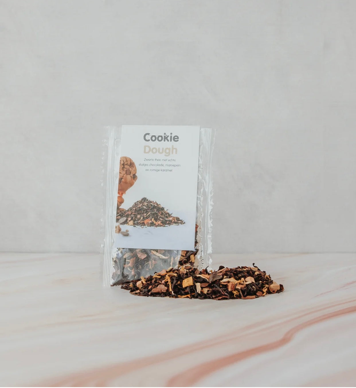Cookie Dough losse thee – zoete romige theeblend met koekdeeg smaak