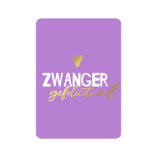 Herzlichen Glückwunsch zur Schwangerschaft
