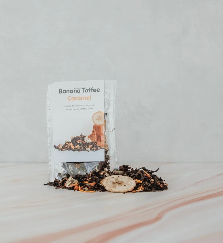 Banana toffee caramel thee