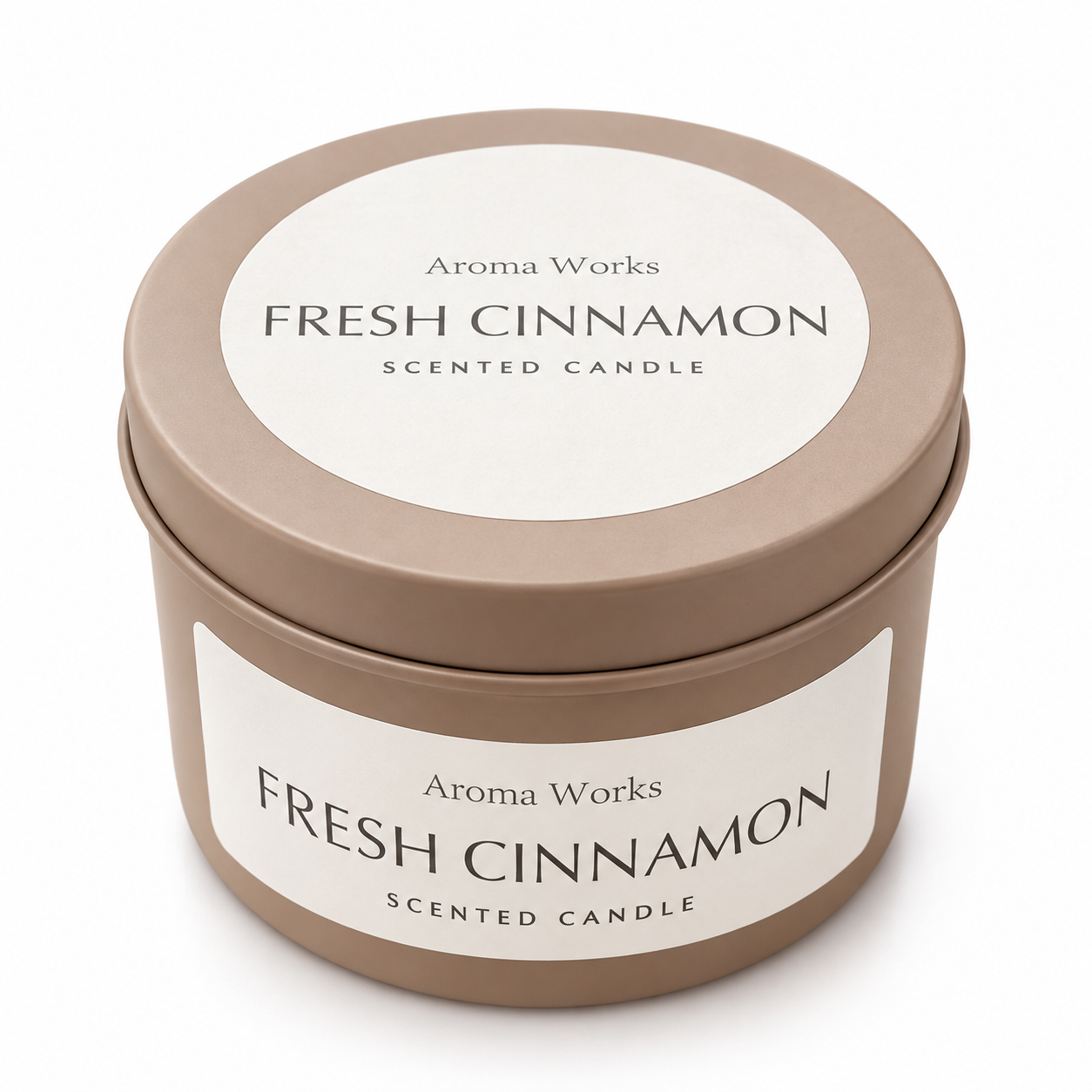 Aroma Works Fresh Cinnamon Geurkaars – Warme Kaneelgeur