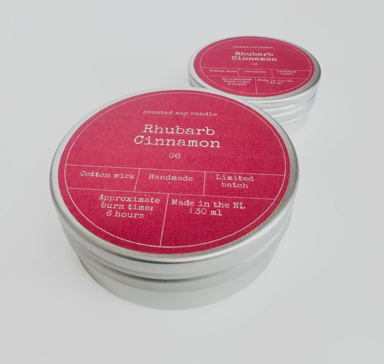 Geurkaars Rabarber & kaneel