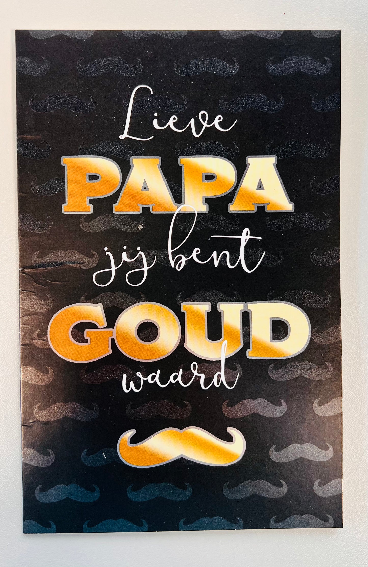 Papa jij bent goud waard
