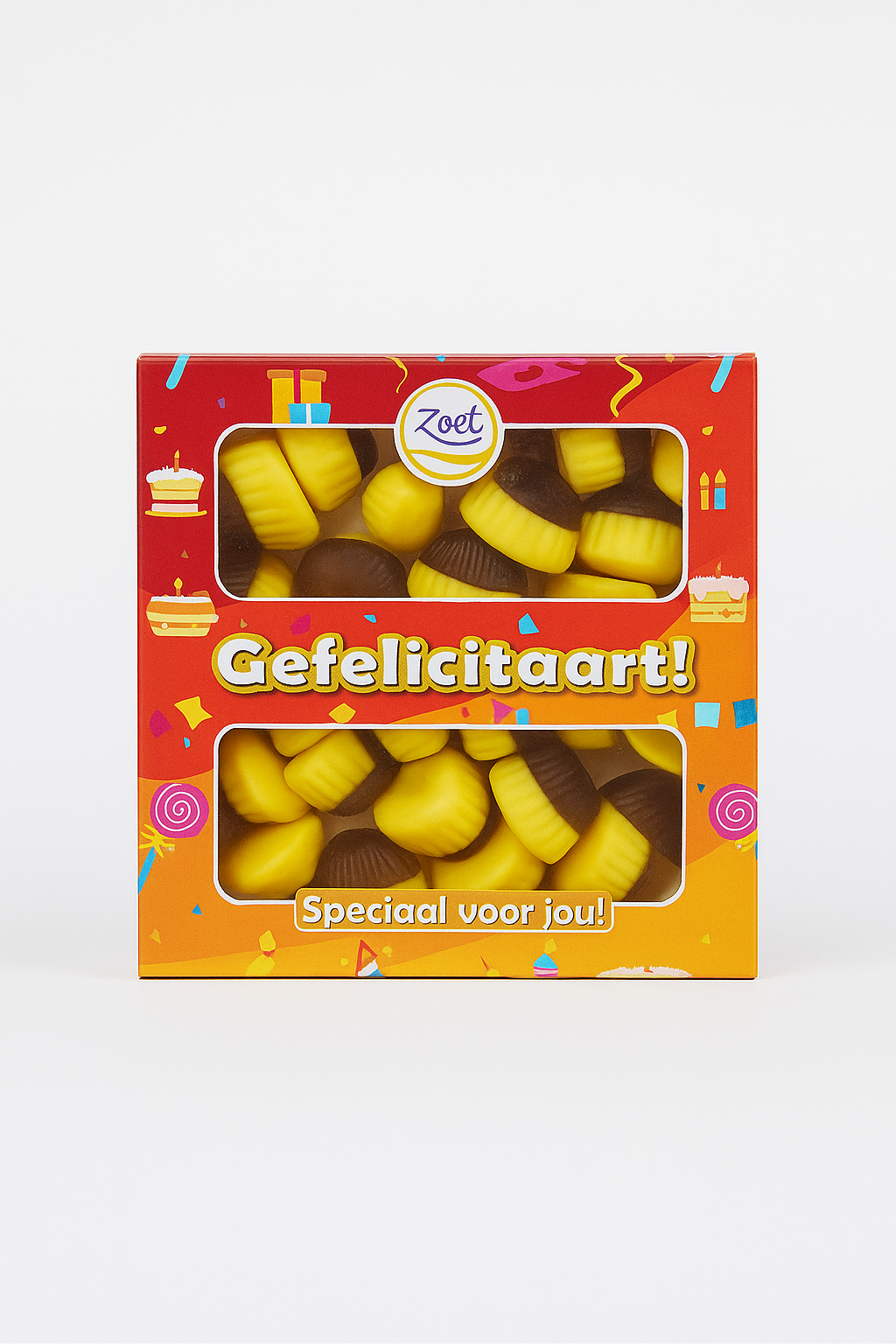 Gefeliciteerd snoepjes
