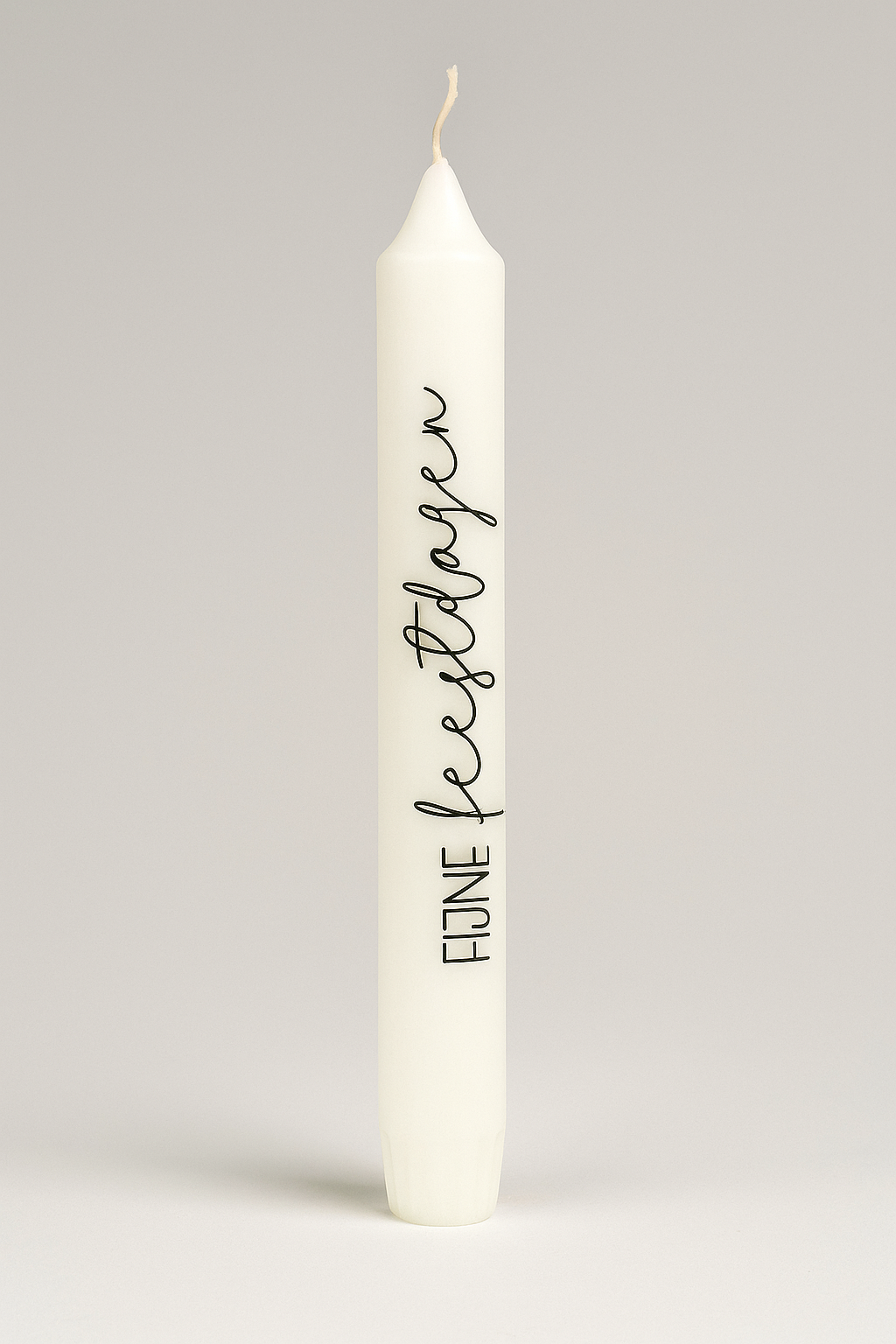 Style volle Fijne feestdagen kaars