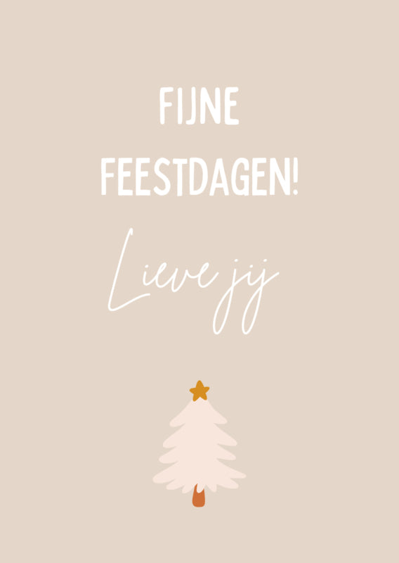 Fijne feestdagen