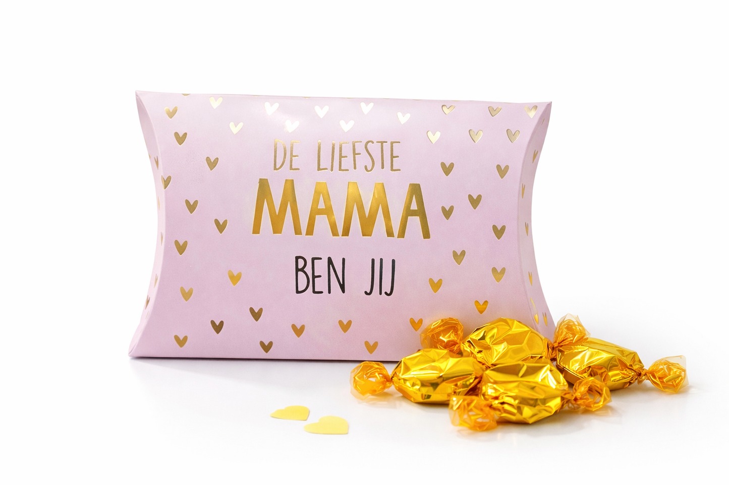cadeau mama liefste mama ben jij roze doosje snoep