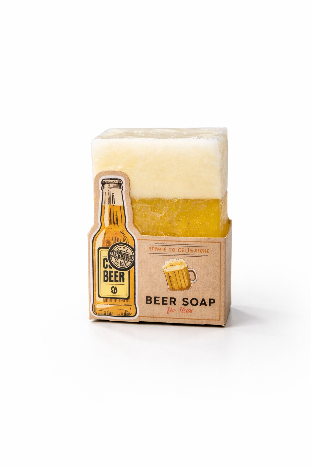 bier zeep glas bier cadeau voor mannen origineel