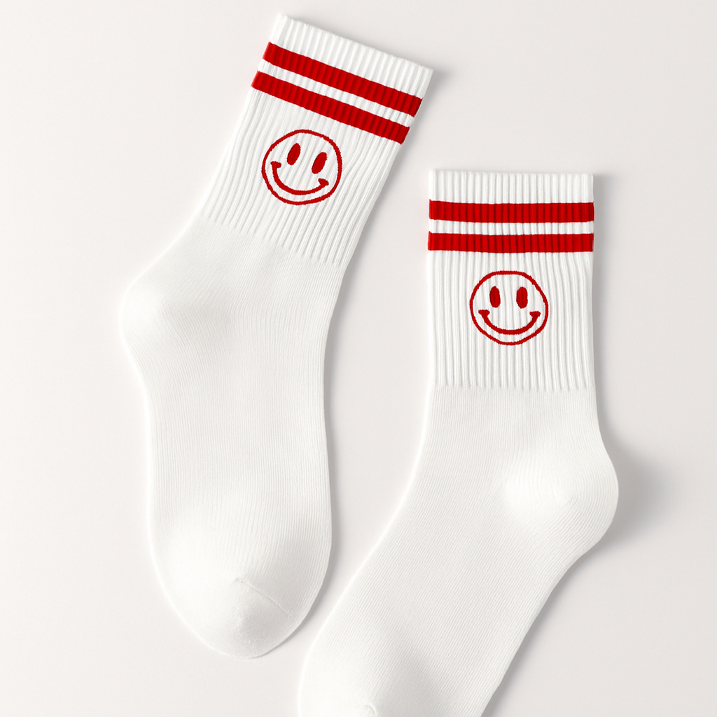 Heren smiley sokken