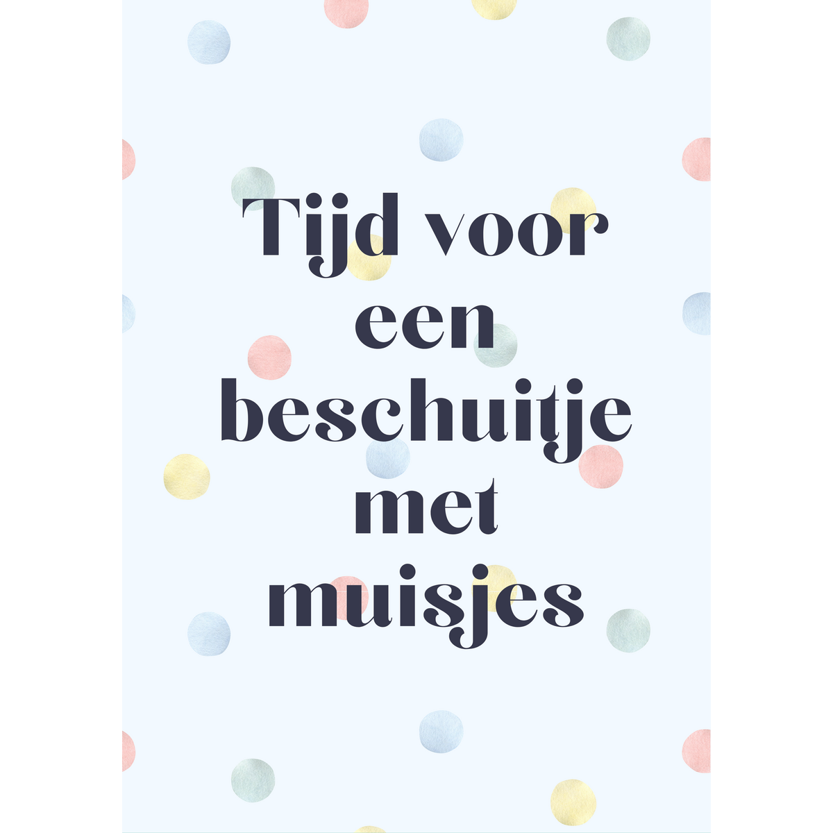 Beschuit met muisjes