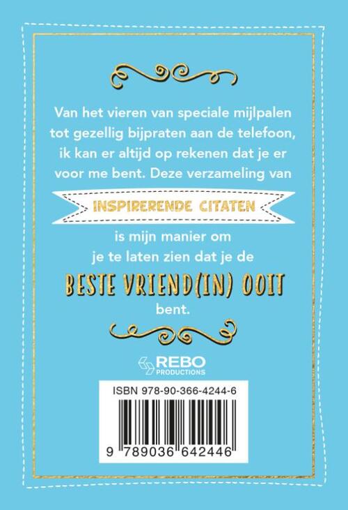 Boekje voor de beste vriendin ooit