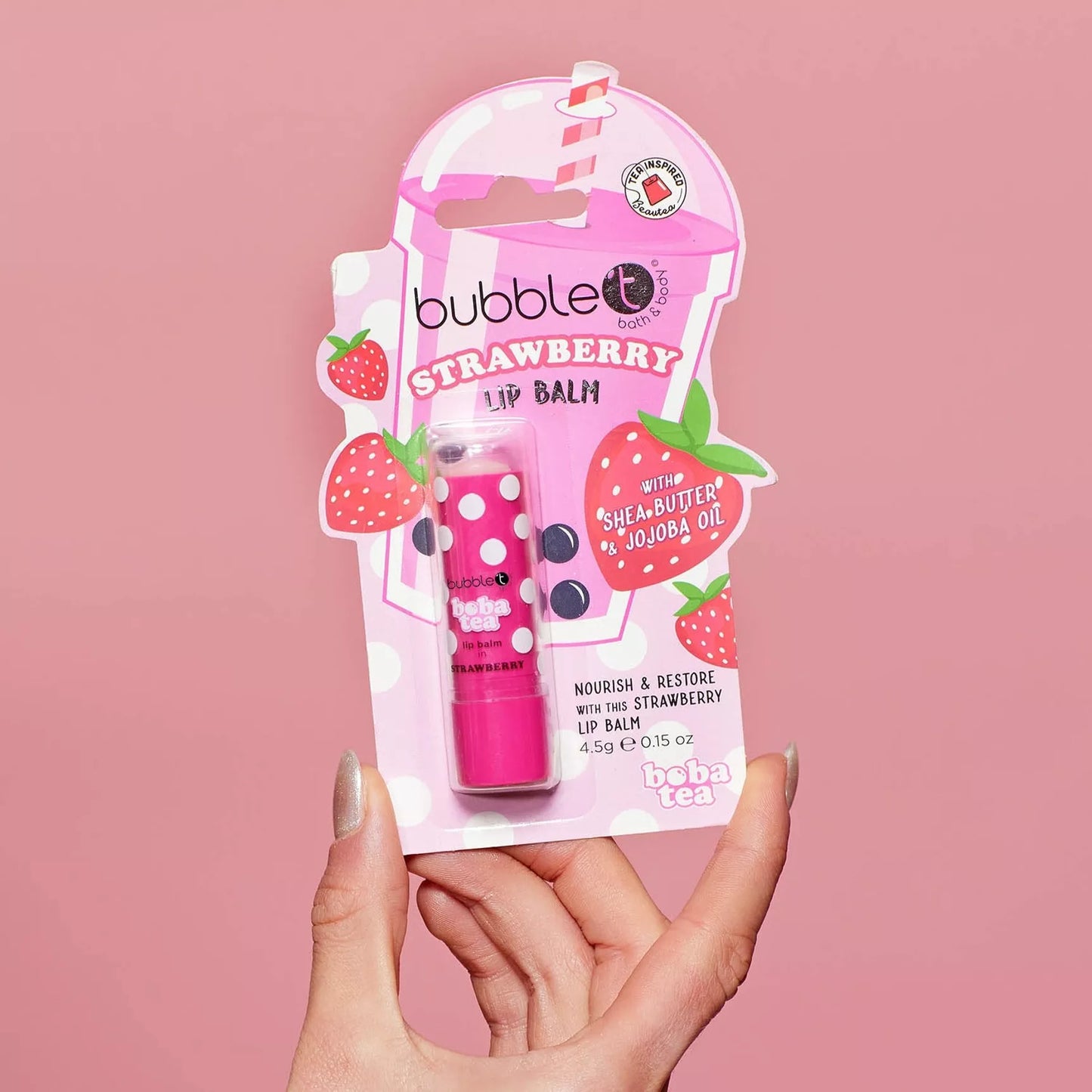 Bubble T Boba Tea Strawberry Lip Balm