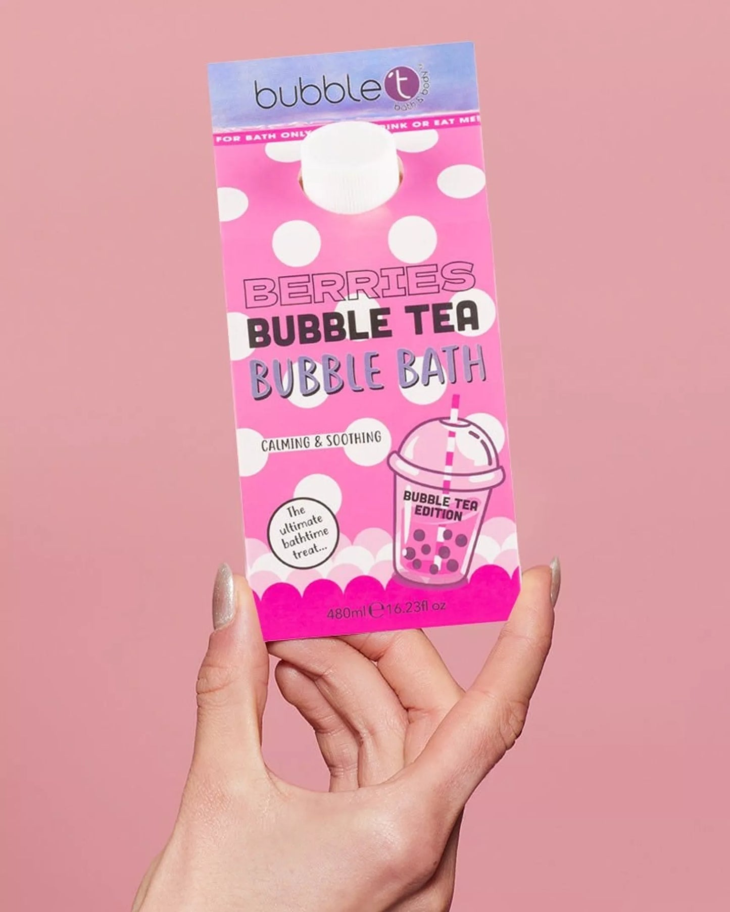Bubble Tea Raspberry Bubble Bath
