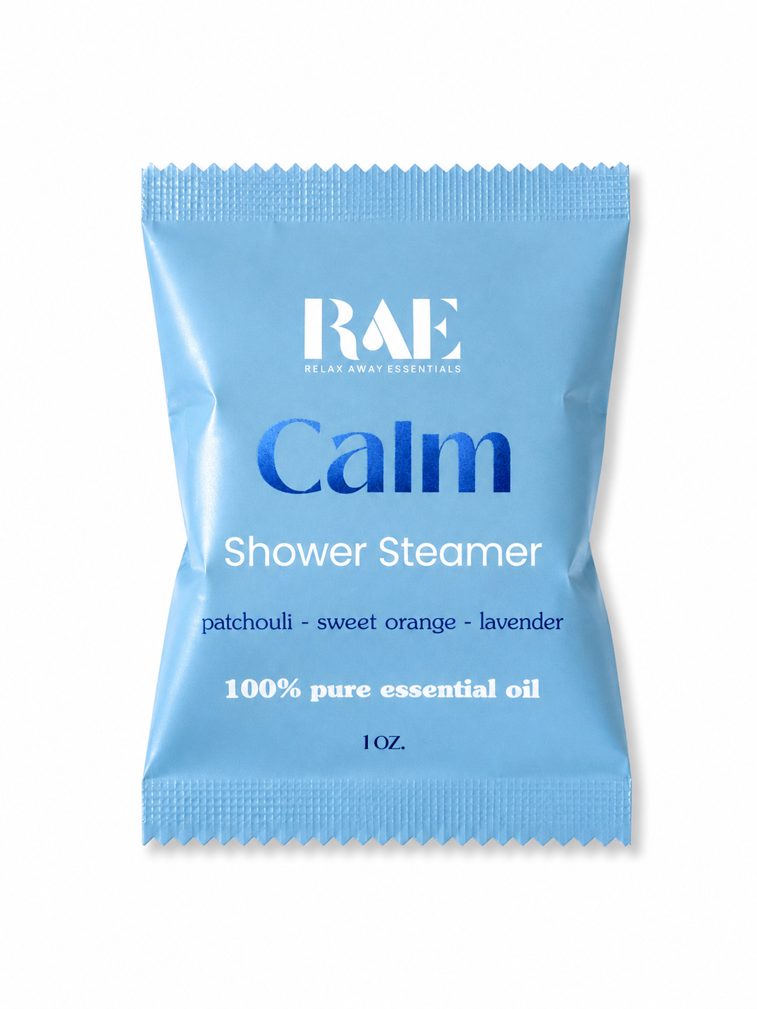 Calm Shower Steamer met patchouli, zoete sinaasappel en lavendel