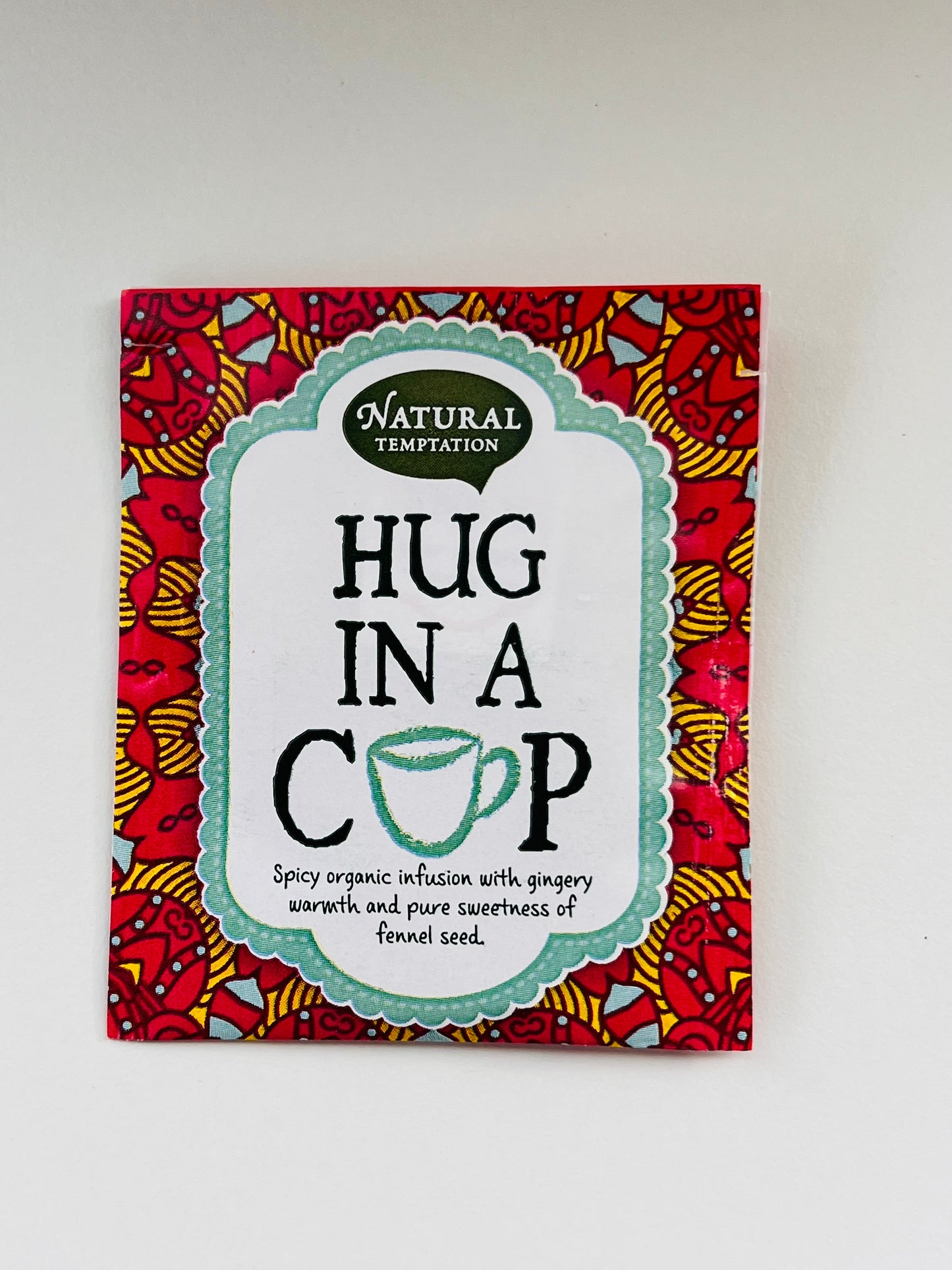 Hug in a Cup Tea – 2 theezakjes als warm gebaar, perfect voor cadeauboxen van The Prezzent