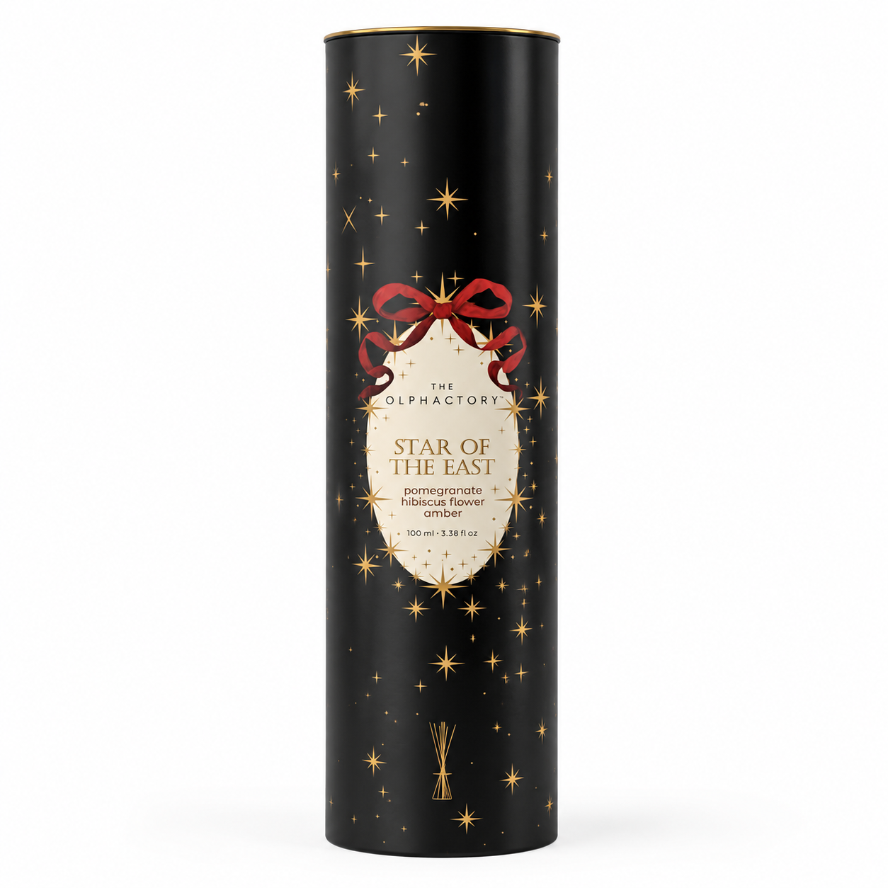 Star of the East geurstokjes van The Olphactory met granaatappel, hibiscus en amber geur 100 ml