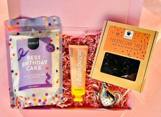 Verschillende the Prezzent cadeauboxen voor verjaardagen – luxe en persoonlijk samengesteld