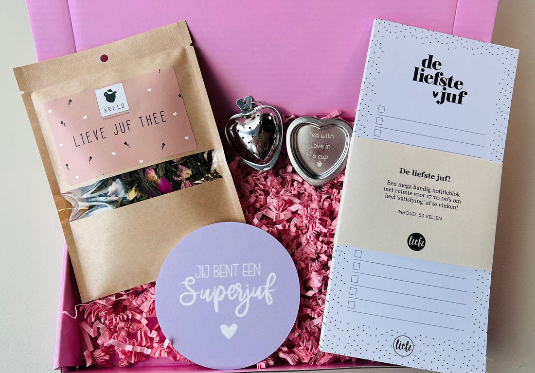 Juffen en meesters bedanken: originele cadeautjes voor het einde van het schooljaar
