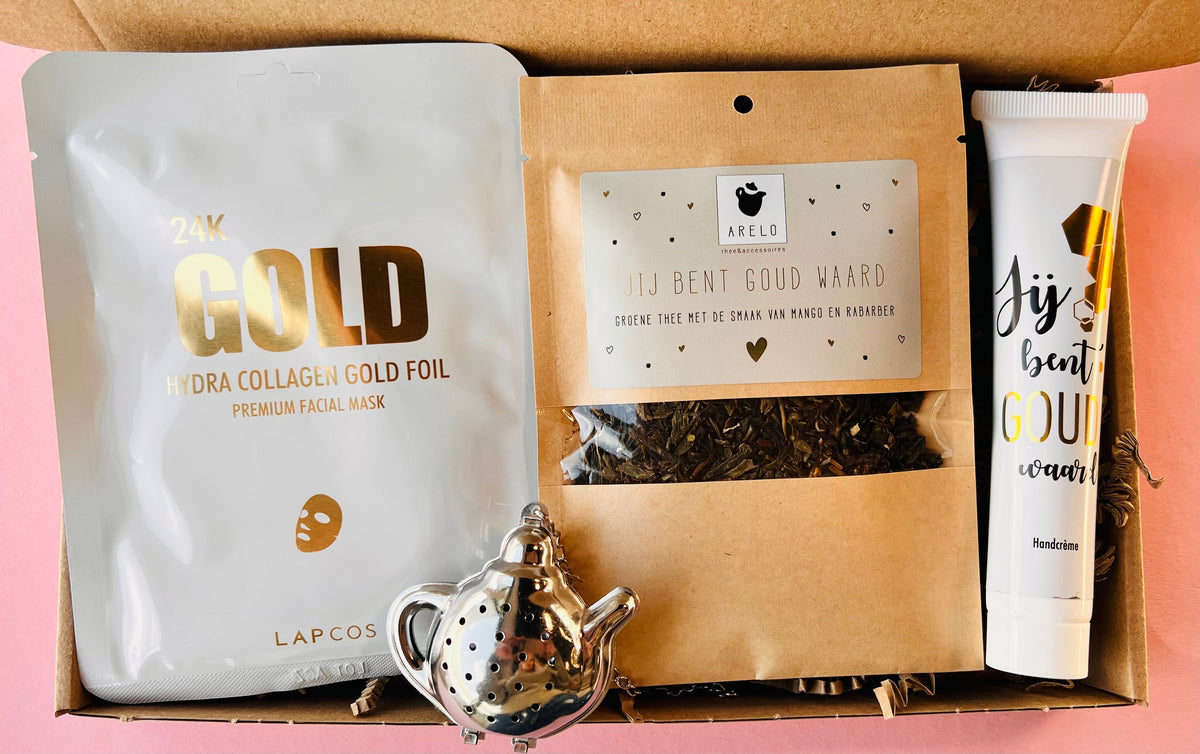 jij bent goud waard cadeaubox cadeau