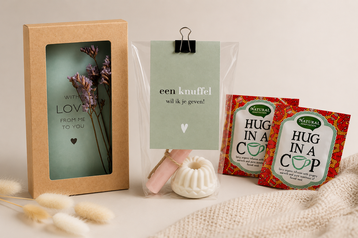 Troost cadeau voor iemand die een moeilijke periode doormaakt – liefdevol cadeau van The Prezzent 