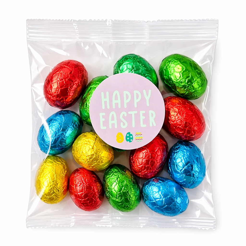 Paas cadeaubox met chocolade, Paas eitjes en cadeautjes – brievenbus cadeau voor Pasen