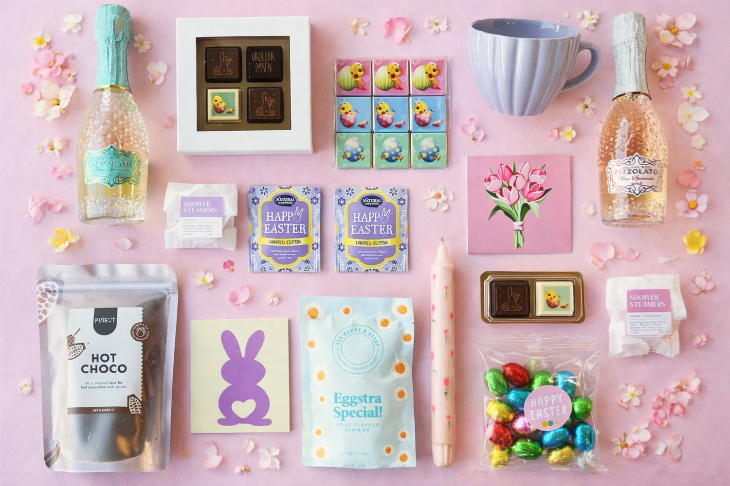 paascadeau samenstellen cadeaubox pasen cadeau pakket