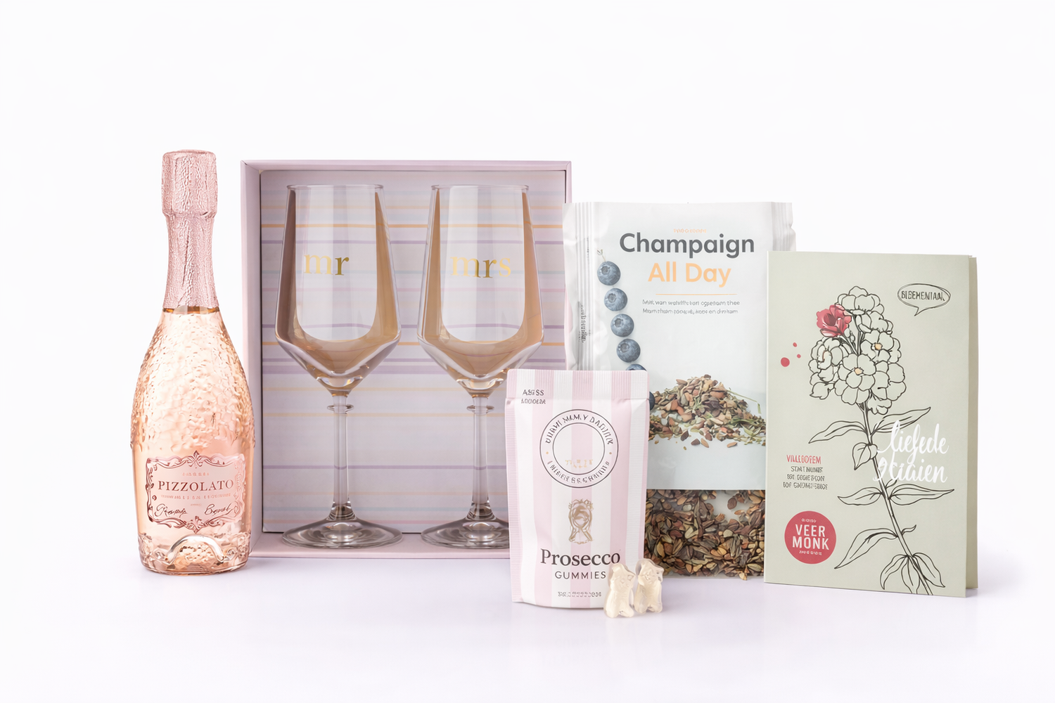 huwelijkscadeau cadeaubox luxe voor bruidspaar