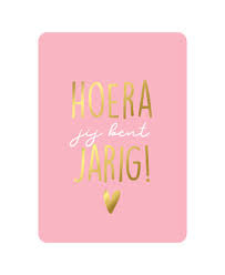 Hoera jij bent jarig