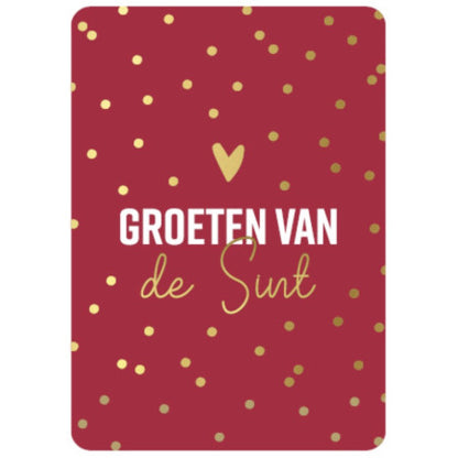 Een warm welkom Sint en Piet