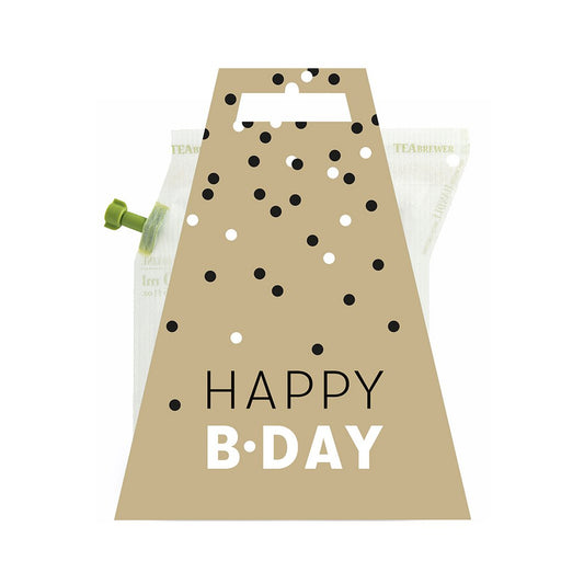 Happy B-Day tea brewer