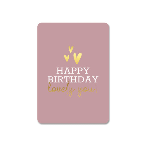 Happy Birthday lovely you