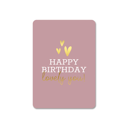 Happy Birthday lovely you