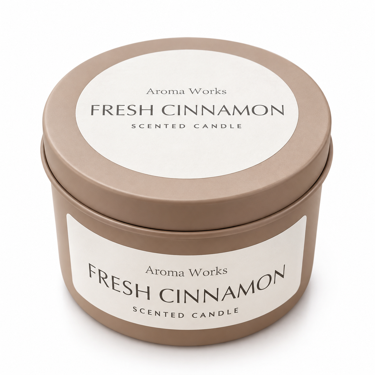 Aroma Works Fresh Cinnamon Geurkaars – Warme Kaneelgeur