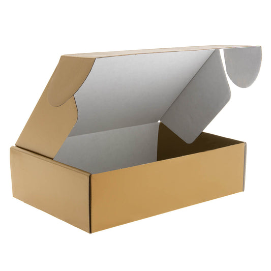 Gouden cadeaubox zwarte vulling