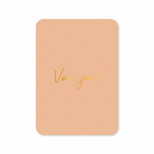 Voor jou