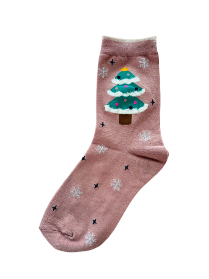 Merrie Christmas pink