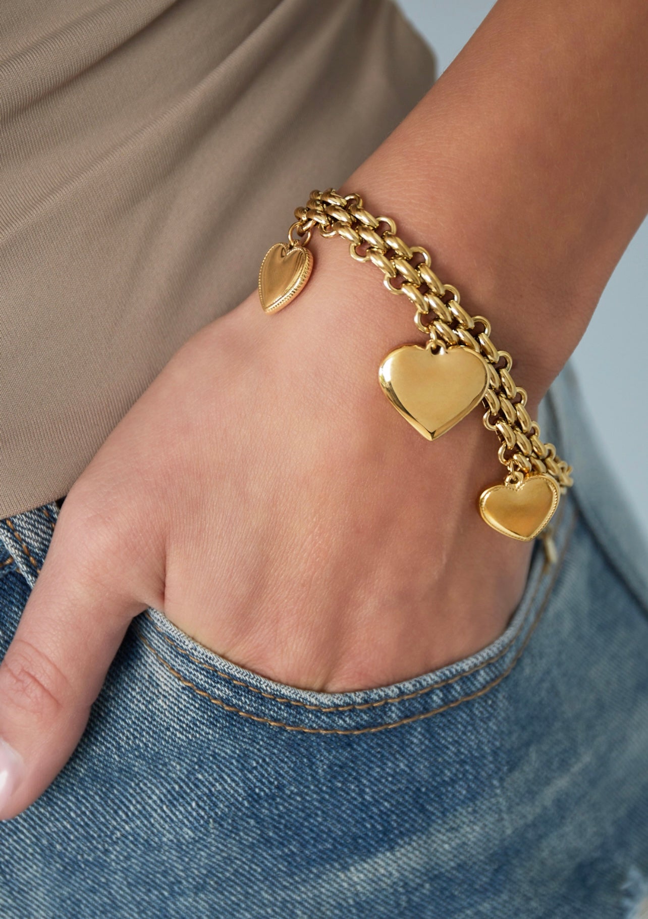 Hartjes armband