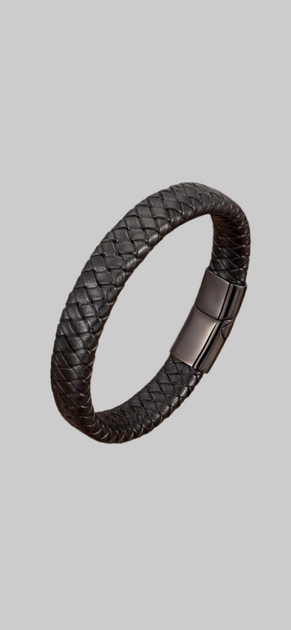 Lederen armband – stoer en stijlvol accessoire voor mannen en vrouwen.
