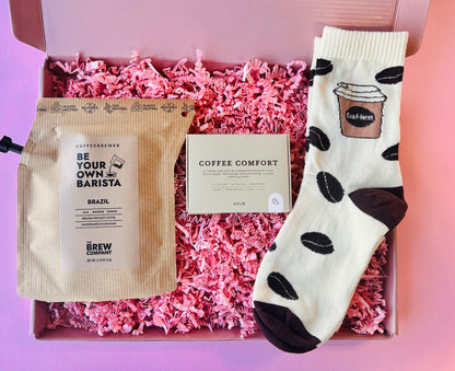 Koffie momentje cadeautje met koffie voor een gezellig koffiemoment