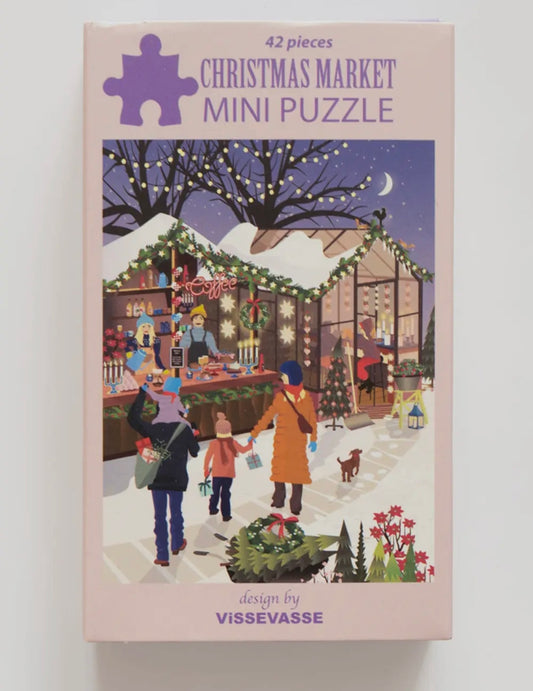 Mini puzzel kerstmarkt