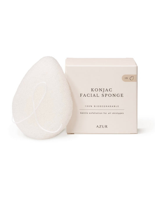 Konjac facial sponge natuurlijke gezichtsspons voor zachte reiniging