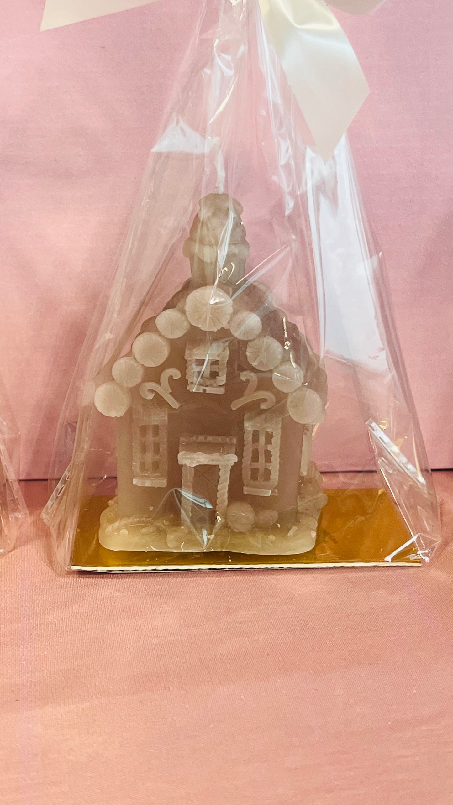 Gingerbread House Kerstkaars – Sfeervolle Kerst Decoratie