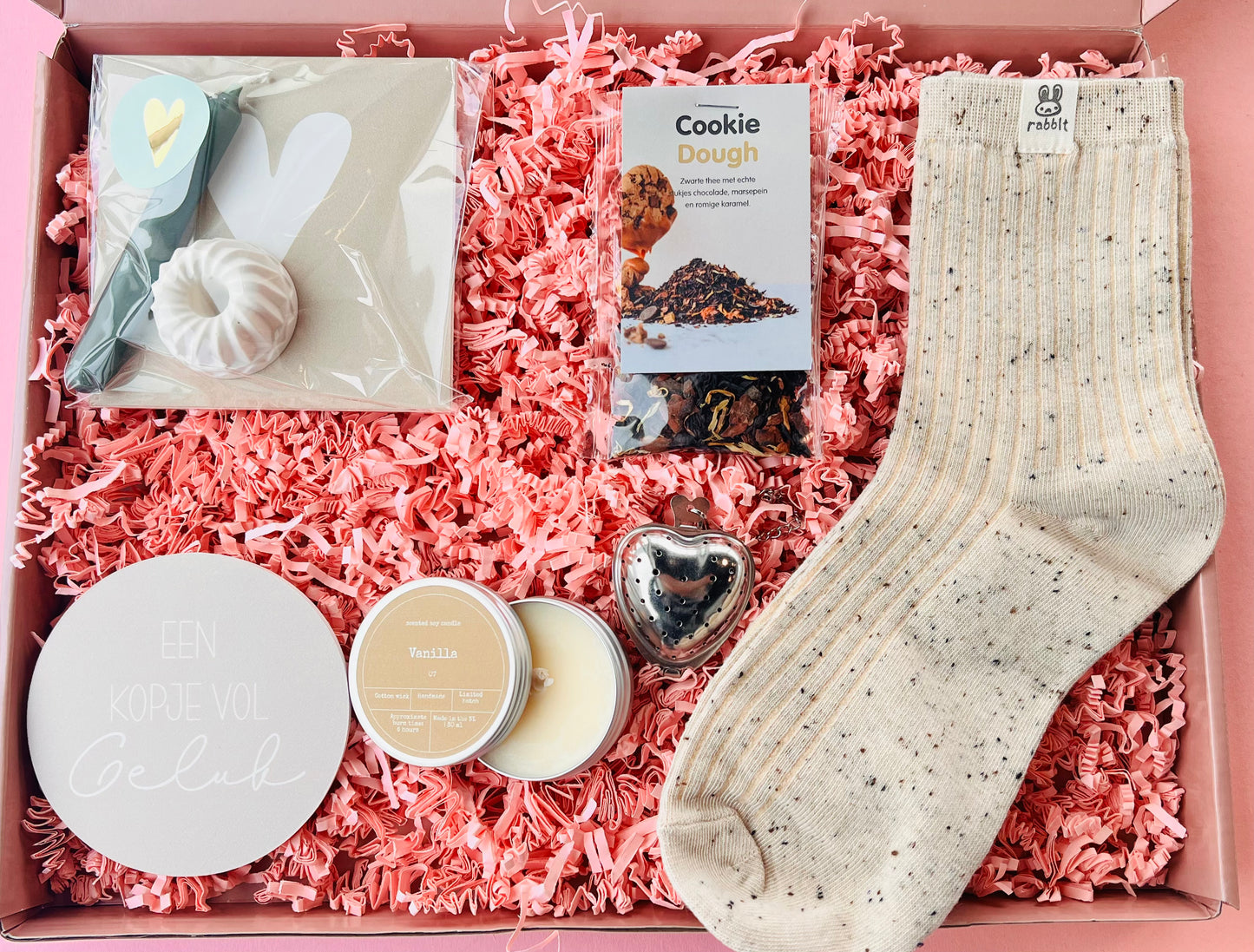 Verwen cadeaubox met thee geurkaars
The Prezzent 