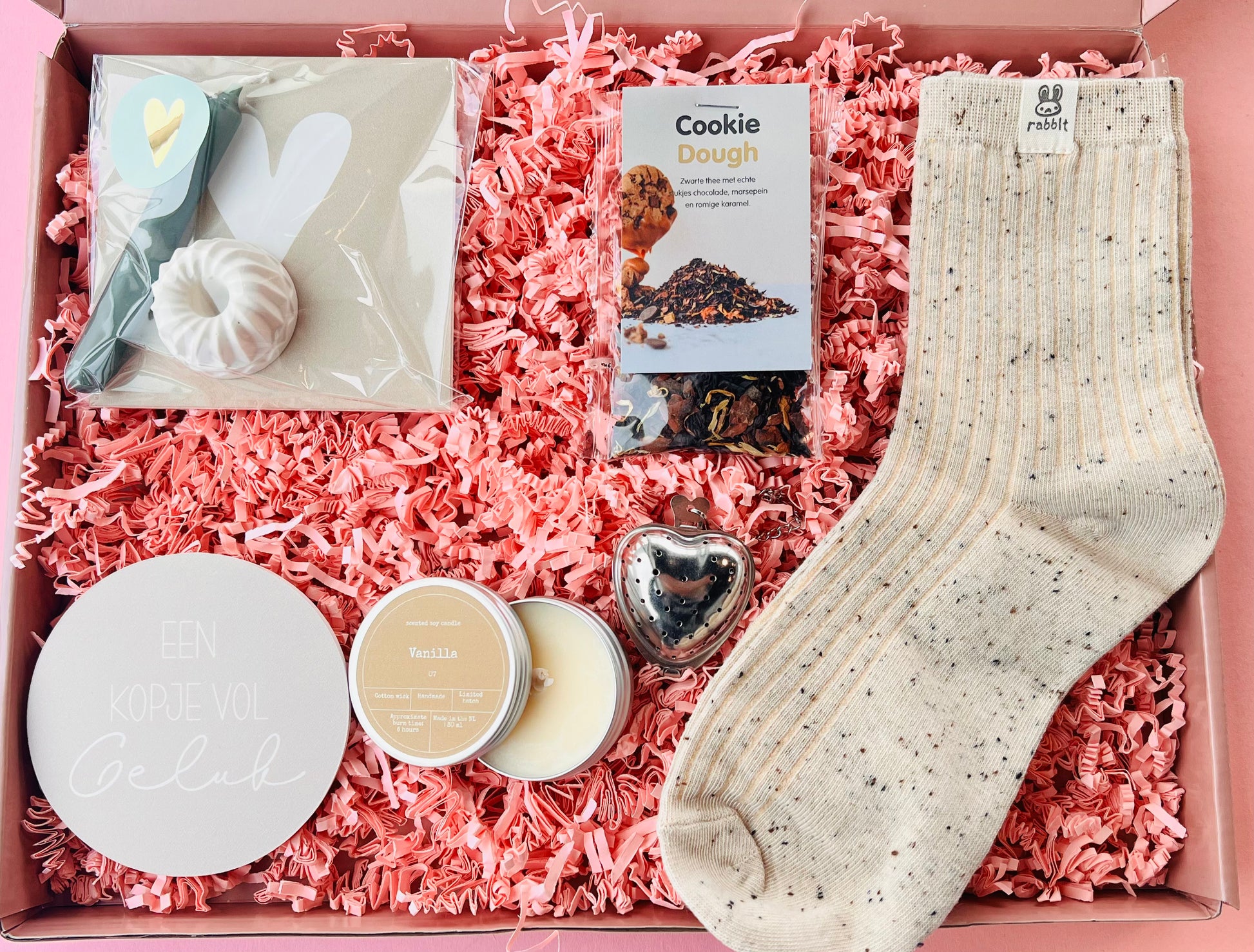 Verwen cadeaubox met thee geurkaars
The Prezzent 