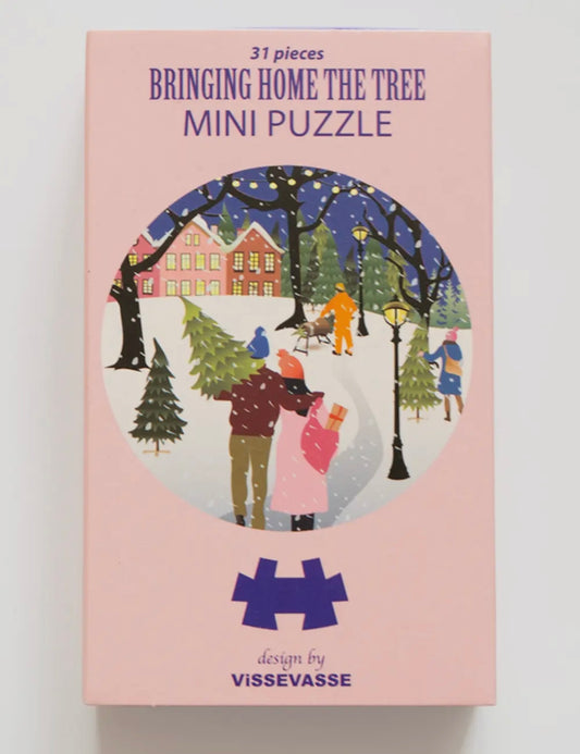 Mini puzzel kerst