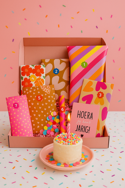 7 days Birthday cadeaubox🎂