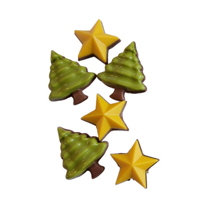 Fijne feestdagen chocolade