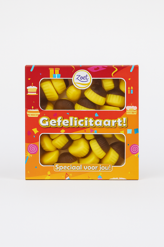 Gefeliciteerd snoepjes