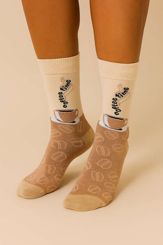 Coffee time sokken